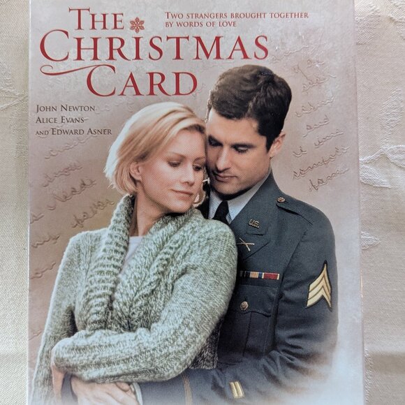 The Christmas Card DVD Sealed w Slipcover New Hallmark Rare Wartime Alice Evans - Picture 1 of 3
